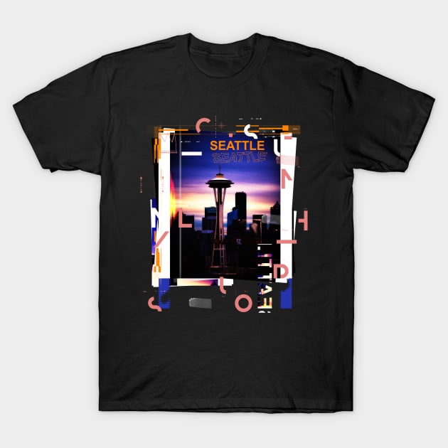 Seattle T-Shirt by remixer2020